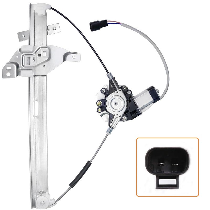 Ameetaa 748-172 Front Left Driver Side Power Window Lift Regulator & Motor Assembly Compatible for 2006-2013 Chevrolet Impala & 2014-2015 Impala Limited - Image 4